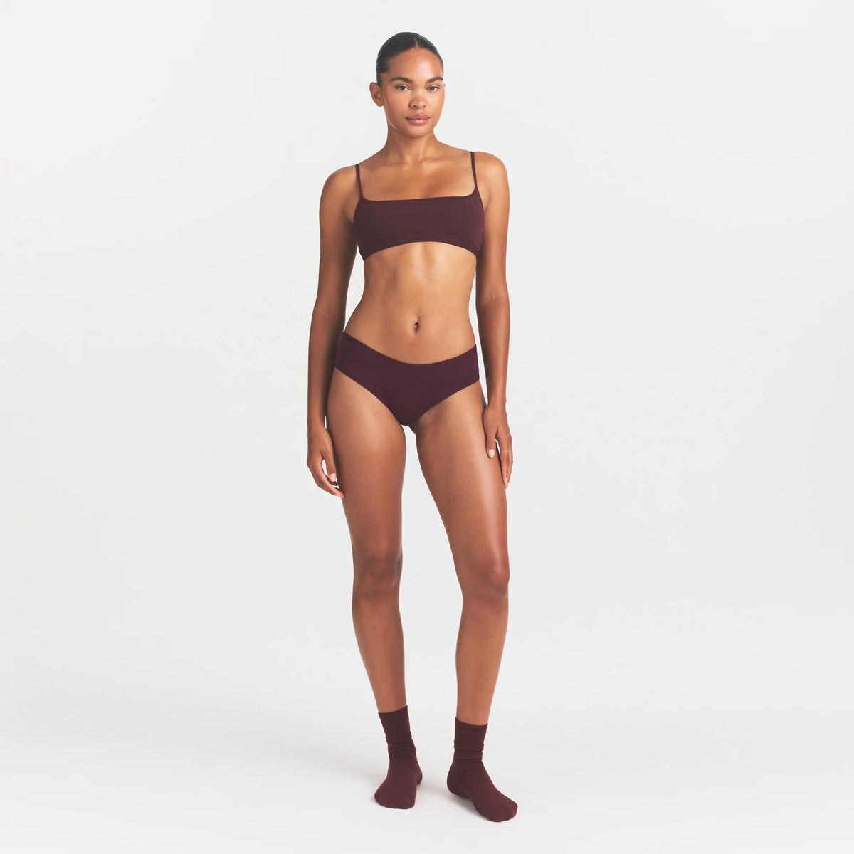 EVERYDAY COTTON HIPSTER | CURRANT