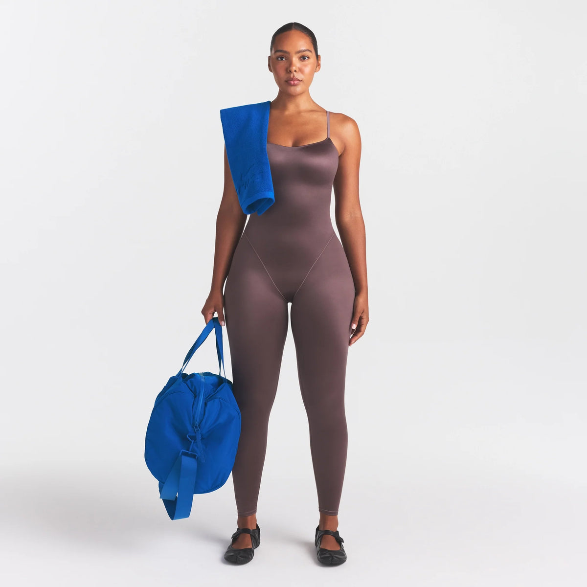 NikeSKIMS SATIN SHINE CAMI 26" ONE PIECE | RESIN