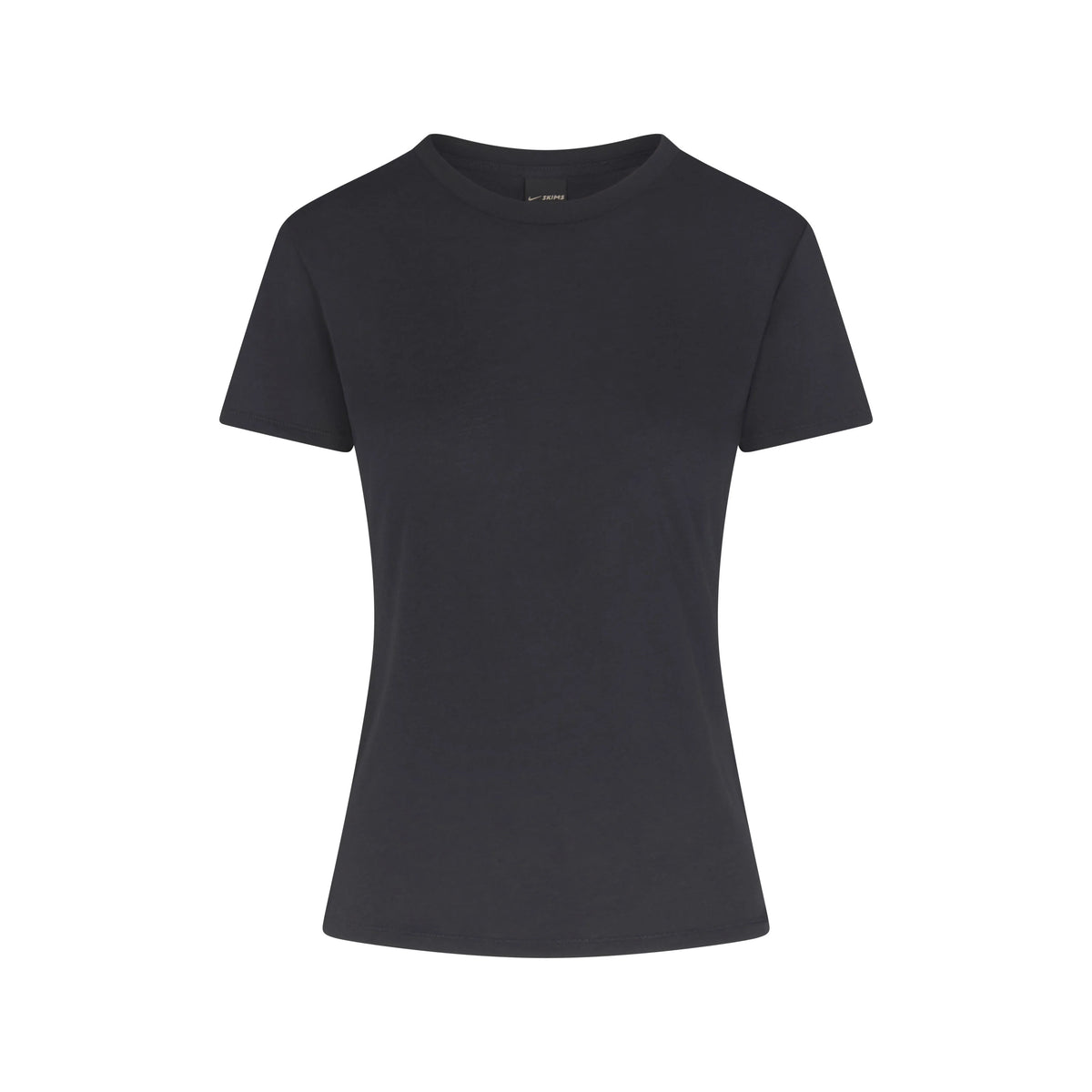 NikeSKIMS PERFORMANCE COTTON BLEND SHORT SLEEVE TOP | OBSIDIAN