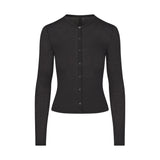 SHEER MODAL CARDIGAN | ONYX