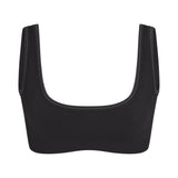 NikeSKIMS RIBBED SEAMLESS MICRO SCOOP BRA | OBSIDIAN