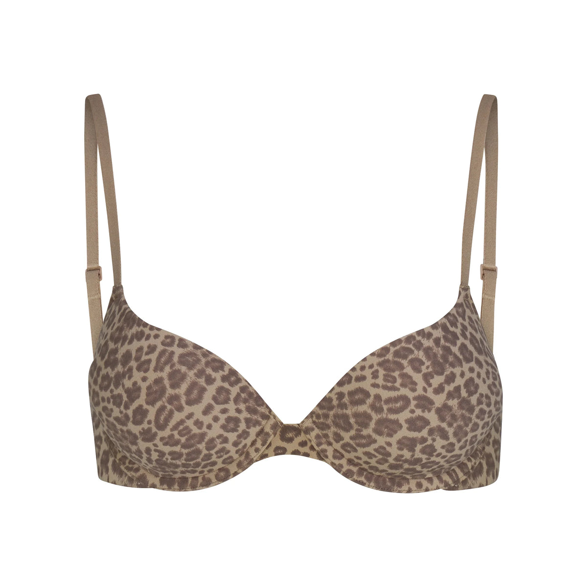 FITS EVERYBODY PUSH-UP BRA | DESERT LEOPARD INK PRINT