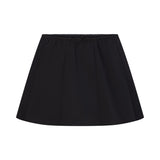 POPLIN APPAREL MINI SKIRT | ONYX