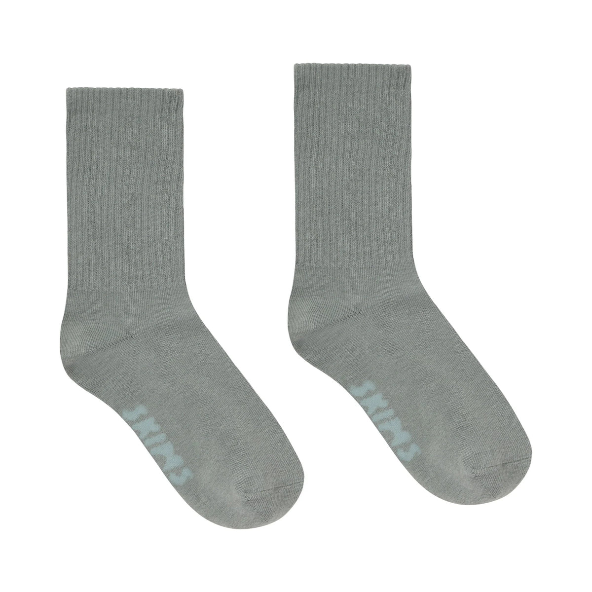 RIBBED CREW SOCK | MINERAL