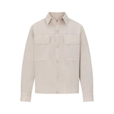 WOVEN MENS RELAXED SHIRT | STONE