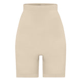 SEAMLESS SCULPT HIGH-WAISTED ABOVE THE KNEE SHORT | SAND