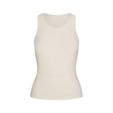 RIB SLEEP TANK | IVORY
