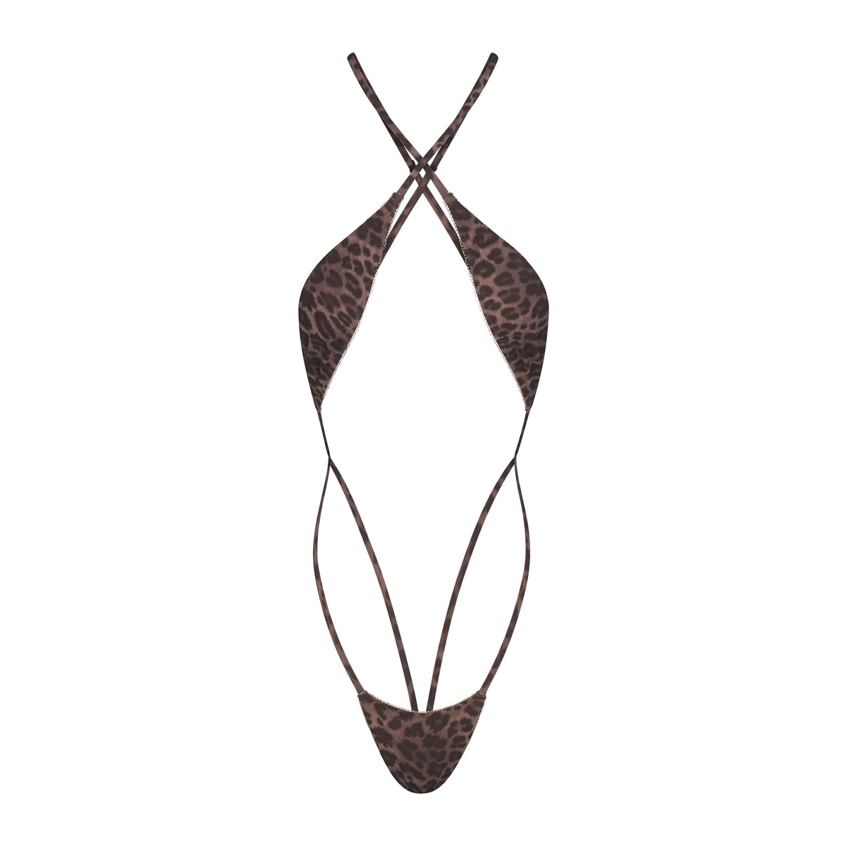 FITS EVERYBODY PICOT MICRO TEDDY | UMBER LEOPARD PRINT