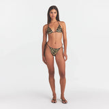 ICONIC SWIM SEQUIN BIKINI BOTTOM | BISCOTTI SEQUINED ZEBRA