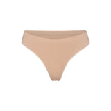 SOFT SMOOTHING SEAMLESS THONG | CLAY