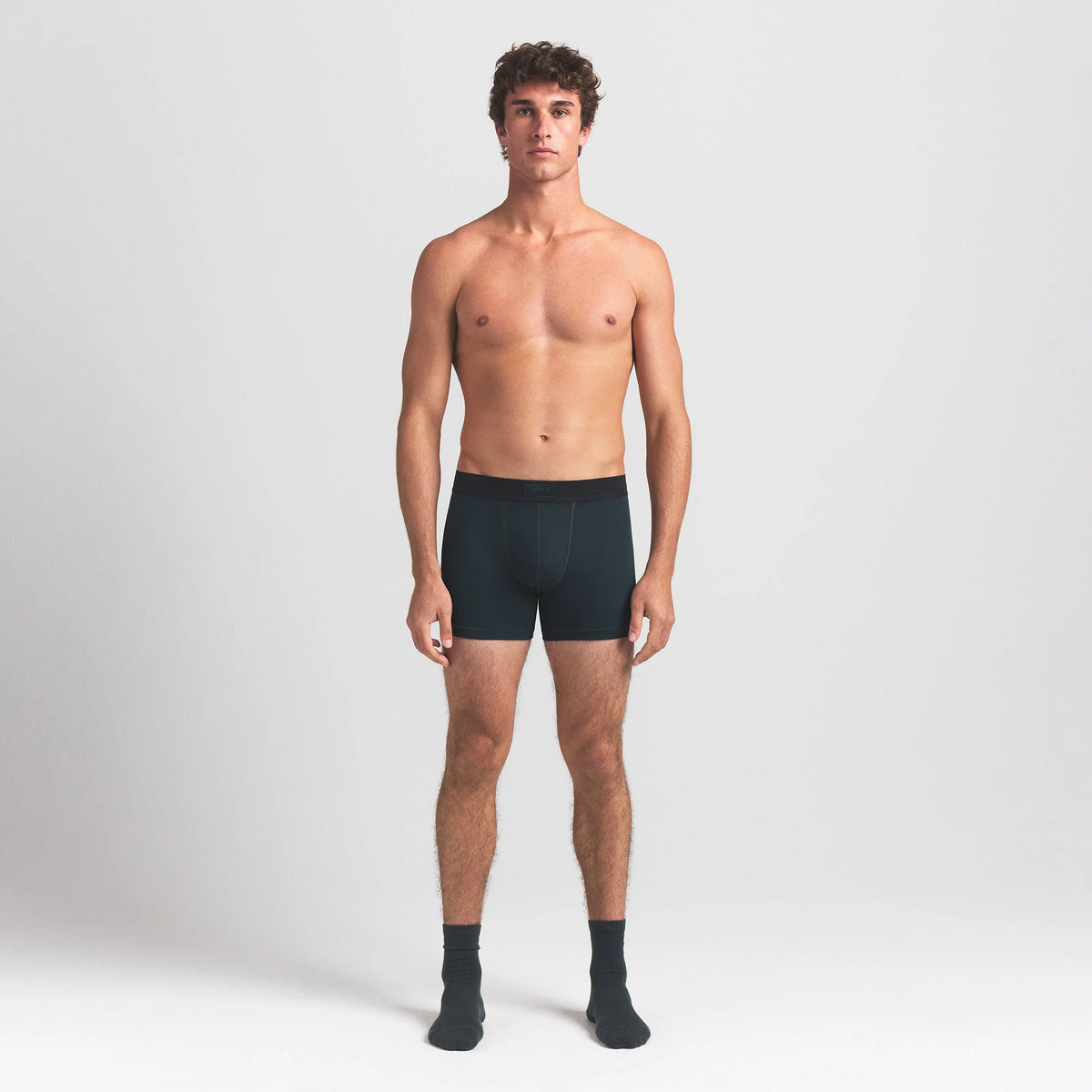 SKIMS COTTON MENS 3" BOXER BRIEF 3-PACK | VERDANT MULTI