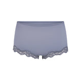 FITS EVERYBODY LACE BOY SHORT | SLATE TONAL