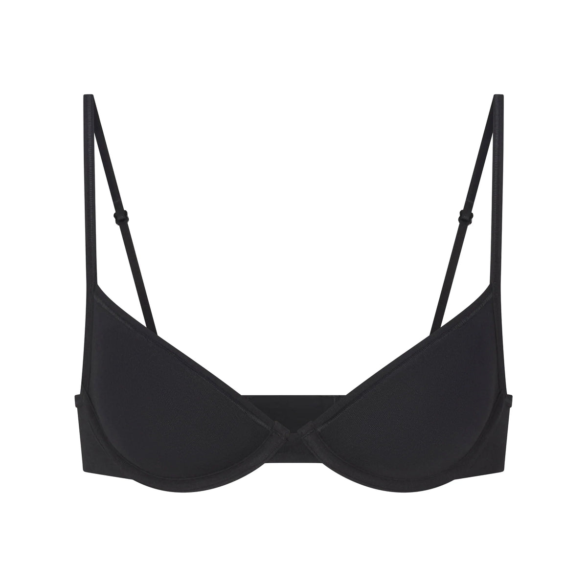 EVERYDAY COTTON UNLINED DEMI BRA | ONYX