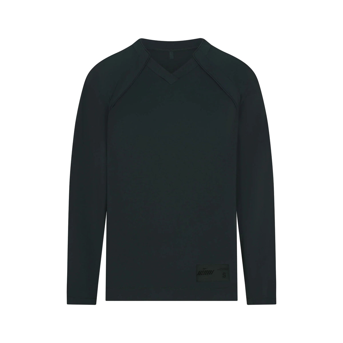 NikeSKIMS AIRY V-NECK OVERSIZED LONG SLEEVE TOP | DARK TEAL