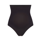 COTTON JERSEY MATERNITY HIGH-WAISTED THONG | SOOT