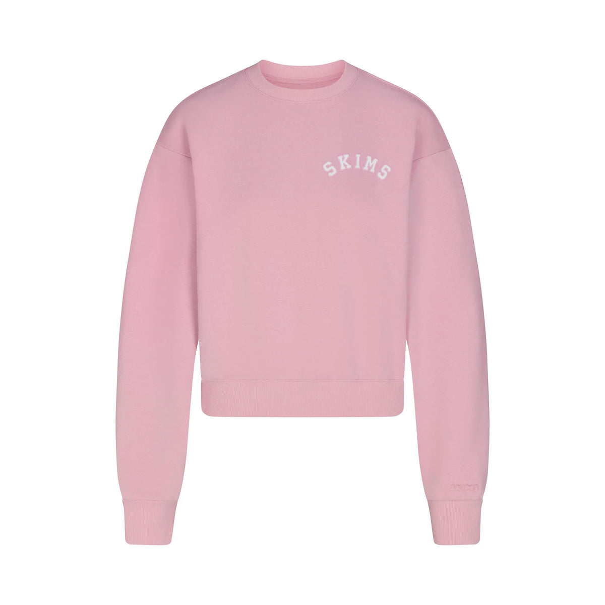 COTTON FLEECE LOGO CLASSIC CREWNECK | HALITE WITH SNOW LOGO