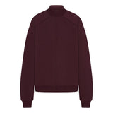 NikeSKIMS MATTE TRICOT OVERSIZED TRACK JACKET | CURRANT