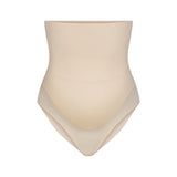 FITS EVERYBODY MATERNITY BANDED HIGH-WAISTED BRIEF | SAND