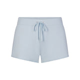 DRAPEY FRENCH TERRY SHORT | POWDER BLUE