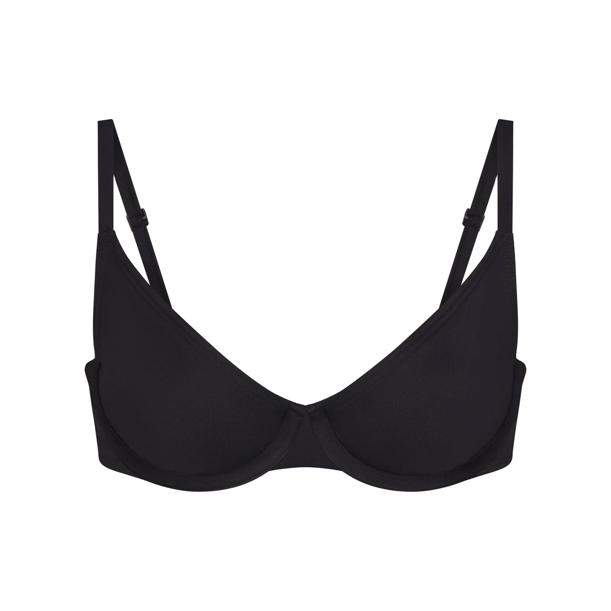 ICONIC SWIM UNDERWIRE BIKINI TOP | OBSIDIAN