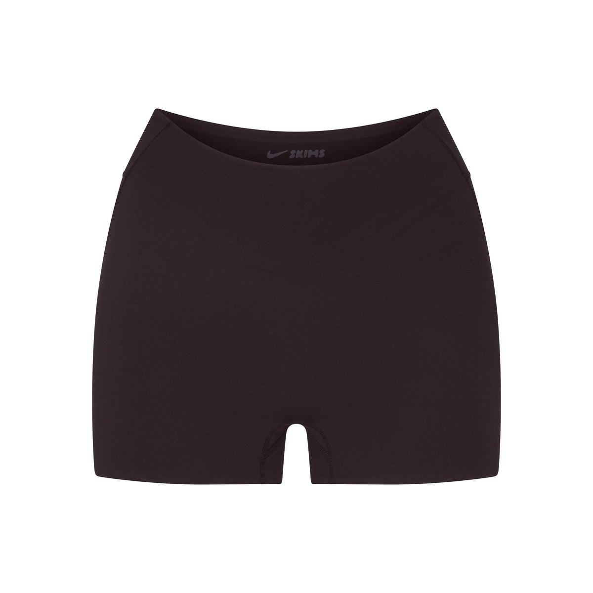 NikeSKIMS STUDIO STRETCH DIPPED 2" SHORT | DARK ROAST