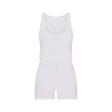 WORN IN JERSEY HEART ONESIE | SNOW