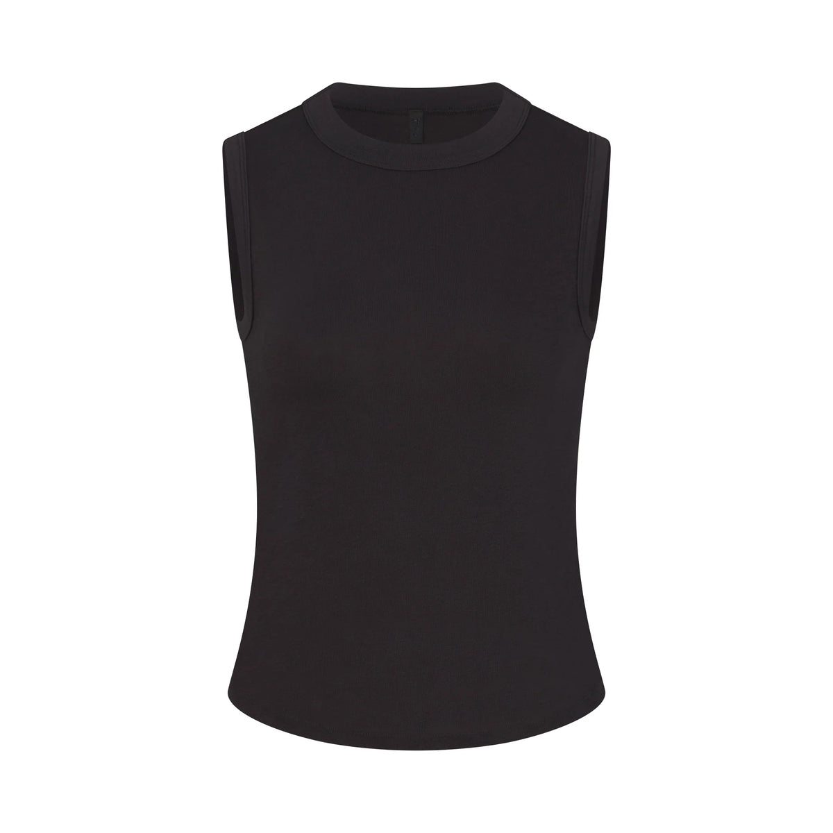 WORN IN JERSEY HIGH CREW TANK | WASHED ONYX