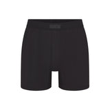 SKIMS COTTON MENS KNIT BOXER | ONYX