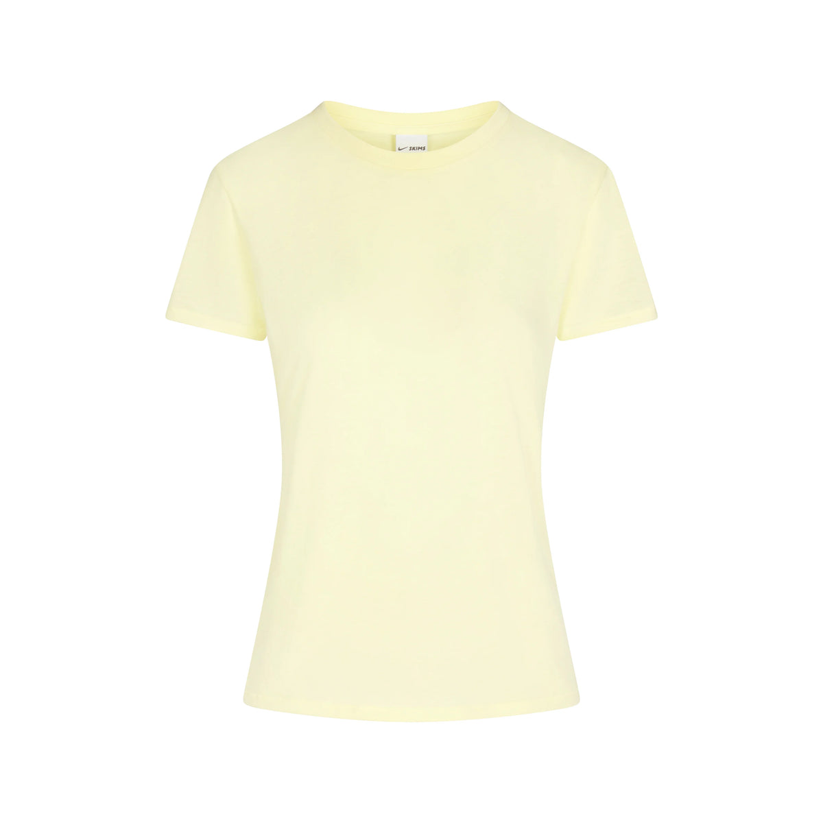 NikeSKIMS PERFORMANCE COTTON BLEND SHORT SLEEVE TOP | BICYCLE YELLOW