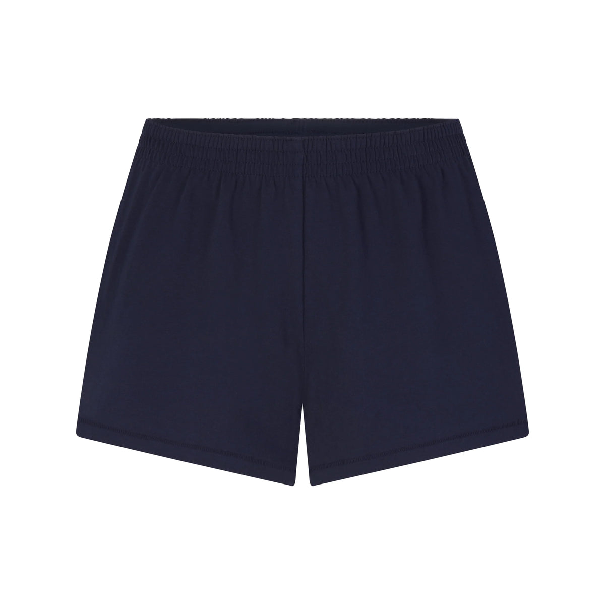 COTTON JERSEY LOOSE SHORT | NAVY
