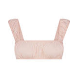 POPLIN APPAREL BRALETTE | DUSTY PINK