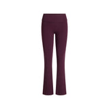 COTTON JERSEY FOLDOVER PANT | CURRANT