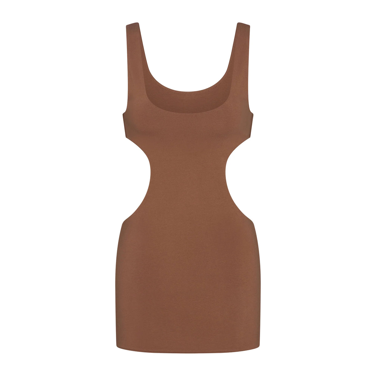 COTTON JERSEY CUT OUT MINI DRESS | JASPER