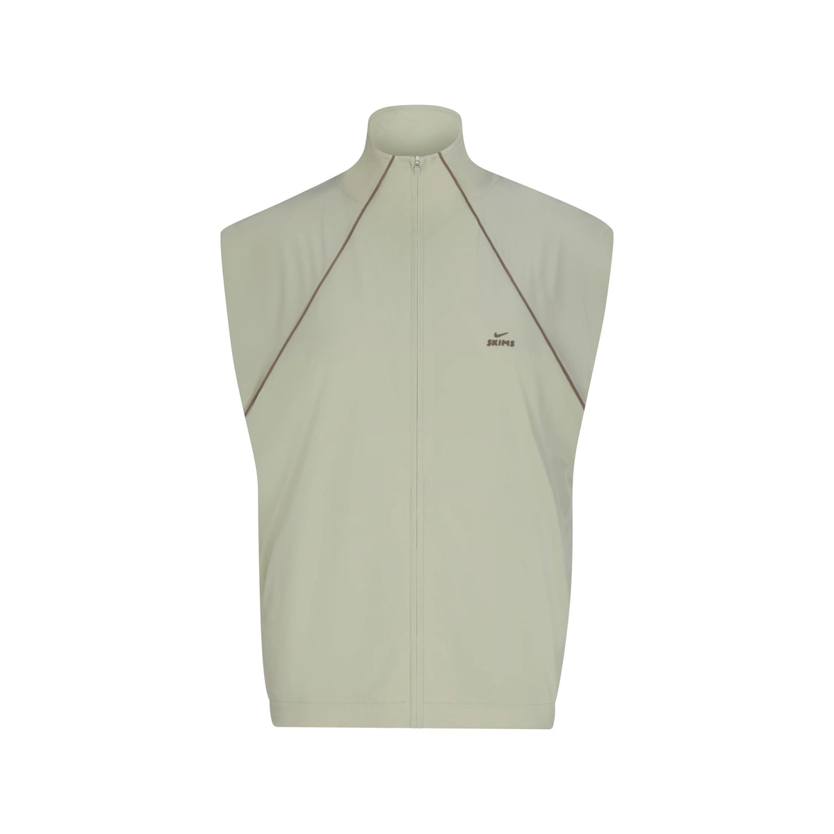 NikeSKIMS STRETCH NYLON OVERSIZED VEST | TALC