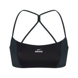 NikeSKIMS SHINE MICRO SCOOP BRA | OBSIDIAN AND DARK TEAL