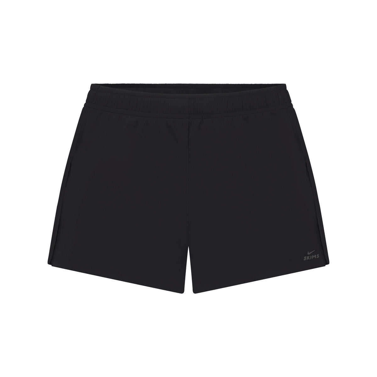 NikeSKIMS STRETCH NYLON RUNNER SHORT | OBSIDIAN