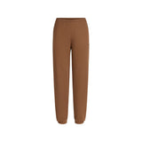 COTTON FLEECE JOGGER | BISON