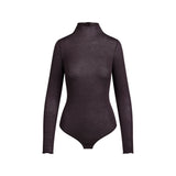SHEER MODAL LONG SLEEVE TURTLENECK BODYSUIT | PHOENIX
