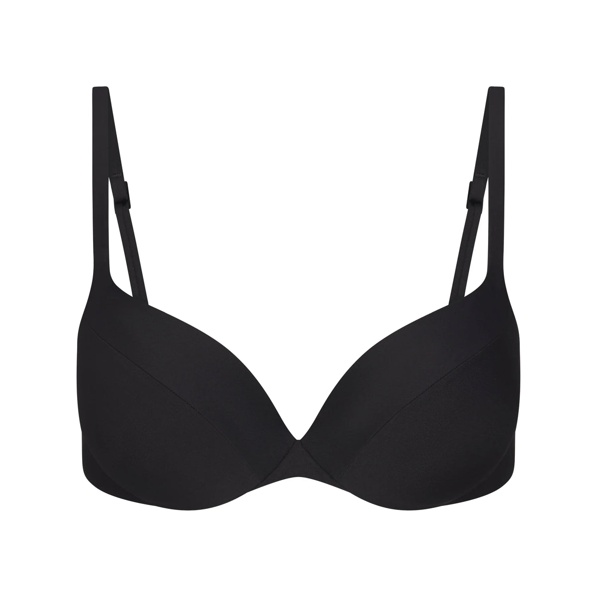 SIGNATURE SWIM ULTIMATE PUSH-UP TIE BACK BIKINI TOP | ONYX
