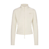OUTDOOR FLEECE FITTED JACKET | ECRU