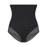 POWER MESH SHAPEWEAR CORE SCULPT HIGH-WAISTED BRIEF | ONYX