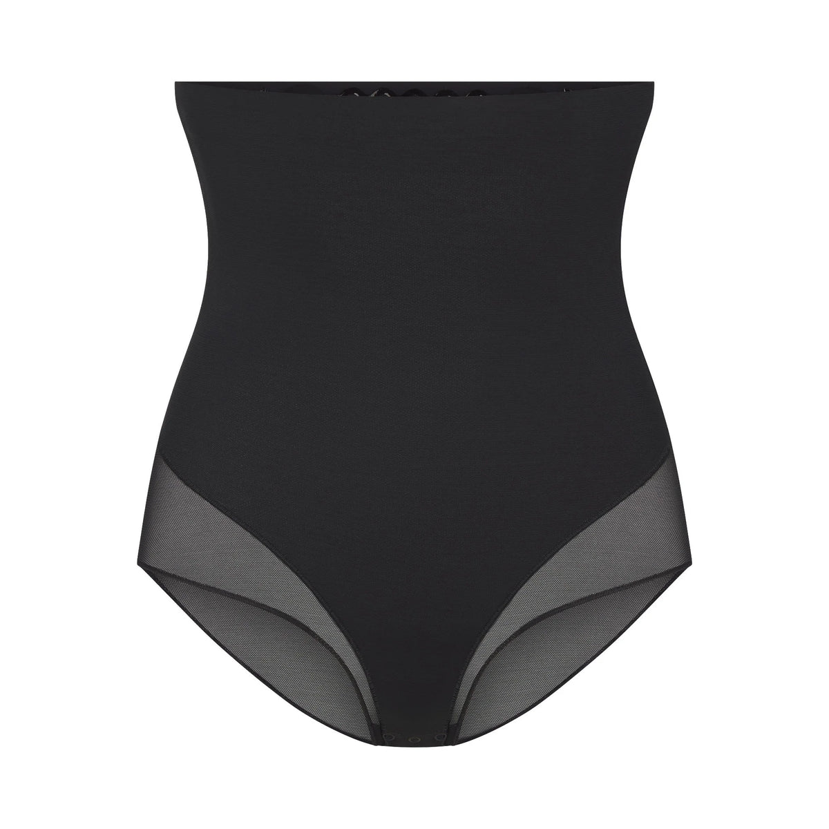 POWER MESH SHAPEWEAR CORE SCULPT HIGH-WAISTED BRIEF | ONYX