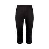 NikeSKIMS SATIN SHINE CAPRI 17" LEGGING | OBSIDIAN