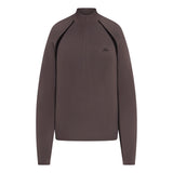 NikeSKIMS STRETCH KNIT LONG SLEEVE HALF ZIP | RESIN