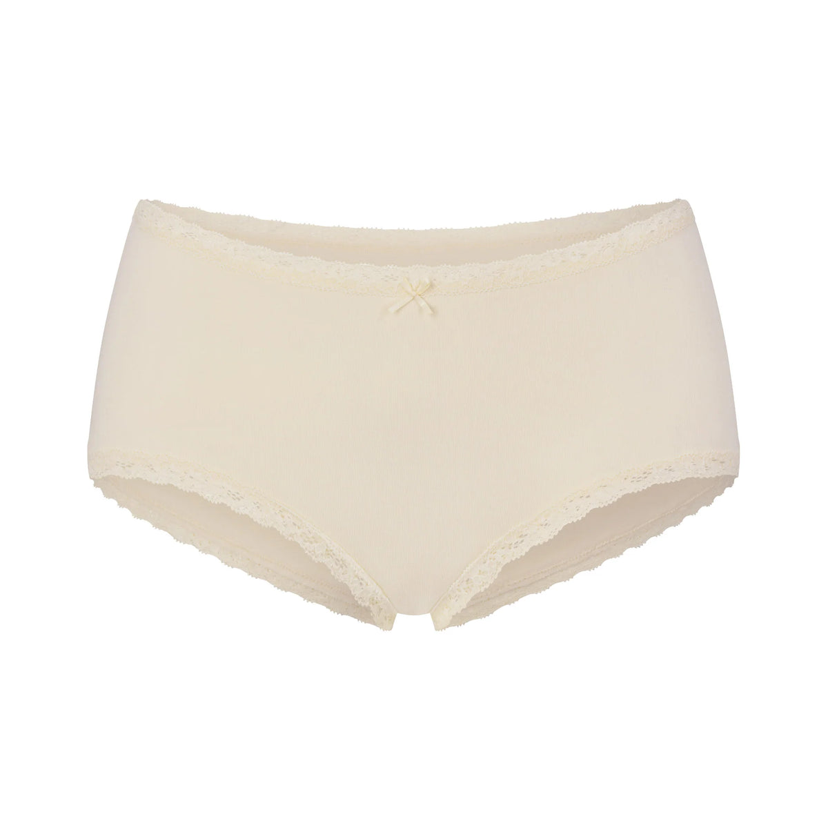 LIGHTWEIGHT COTTON LACE BOY SHORT | BUTTER TONAL