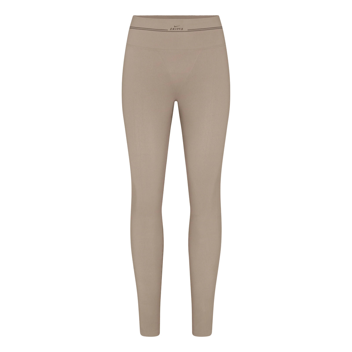 NikeSKIMS RIBBED SEAMLESS 26" LEGGING | DRIFTWOOD