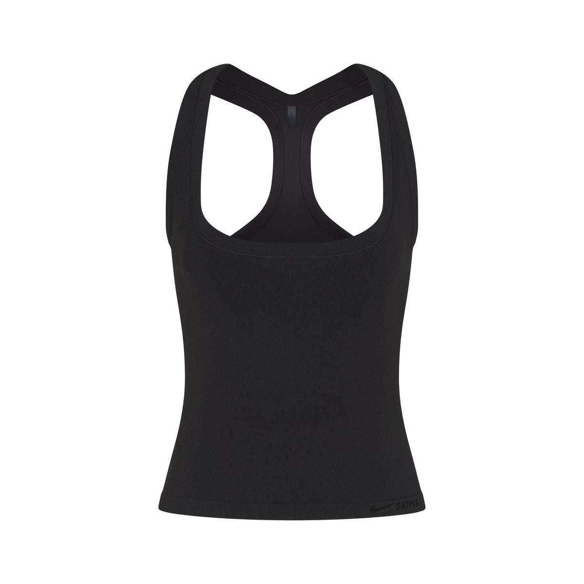 NikeSKIMS VINTAGE SEAMLESS RACERBACK TANK | OBSIDIAN
