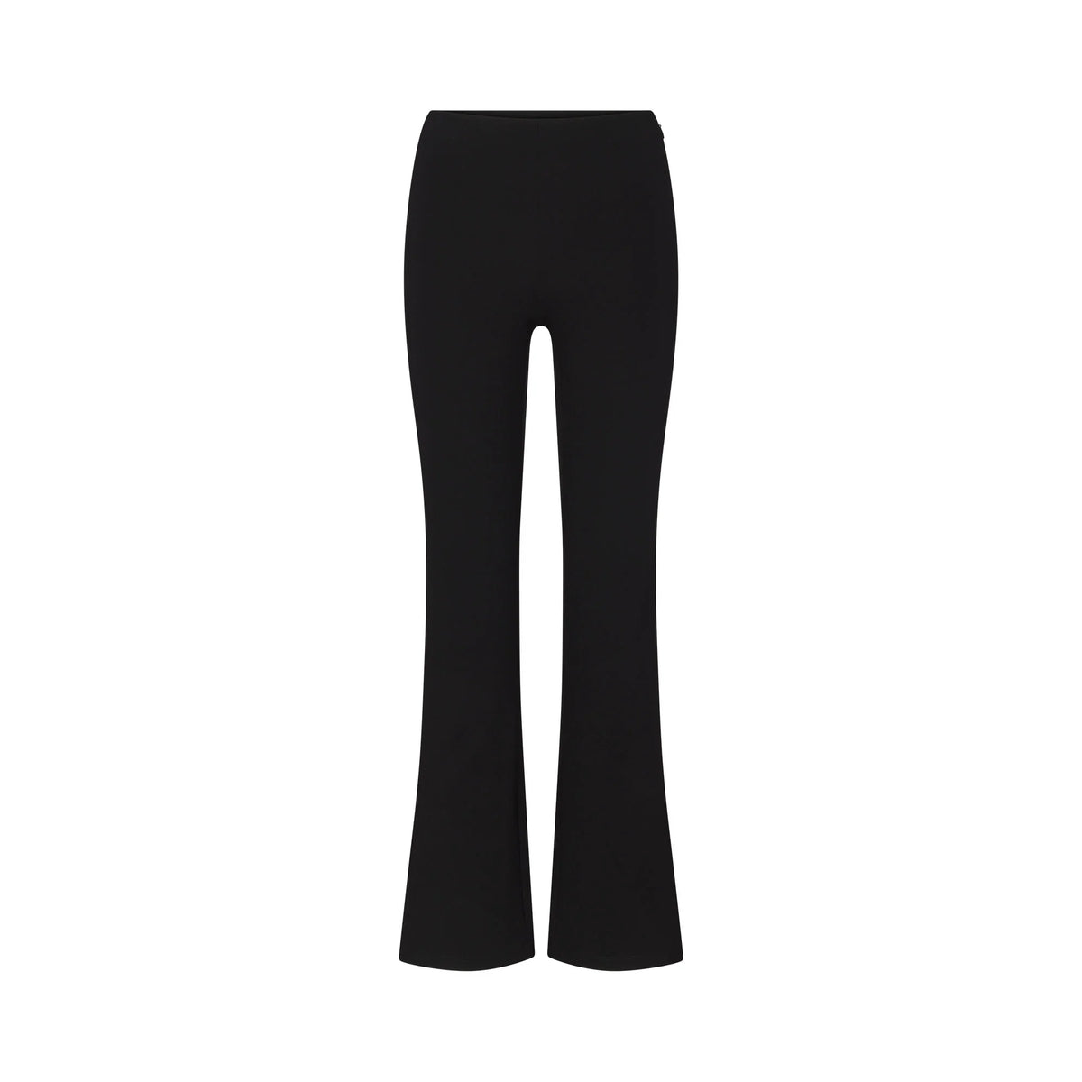 THE ESSENTIAL COLLECTION HIGH-WAISTED CROPPED KICK FLARE PANT | OBSIDIAN