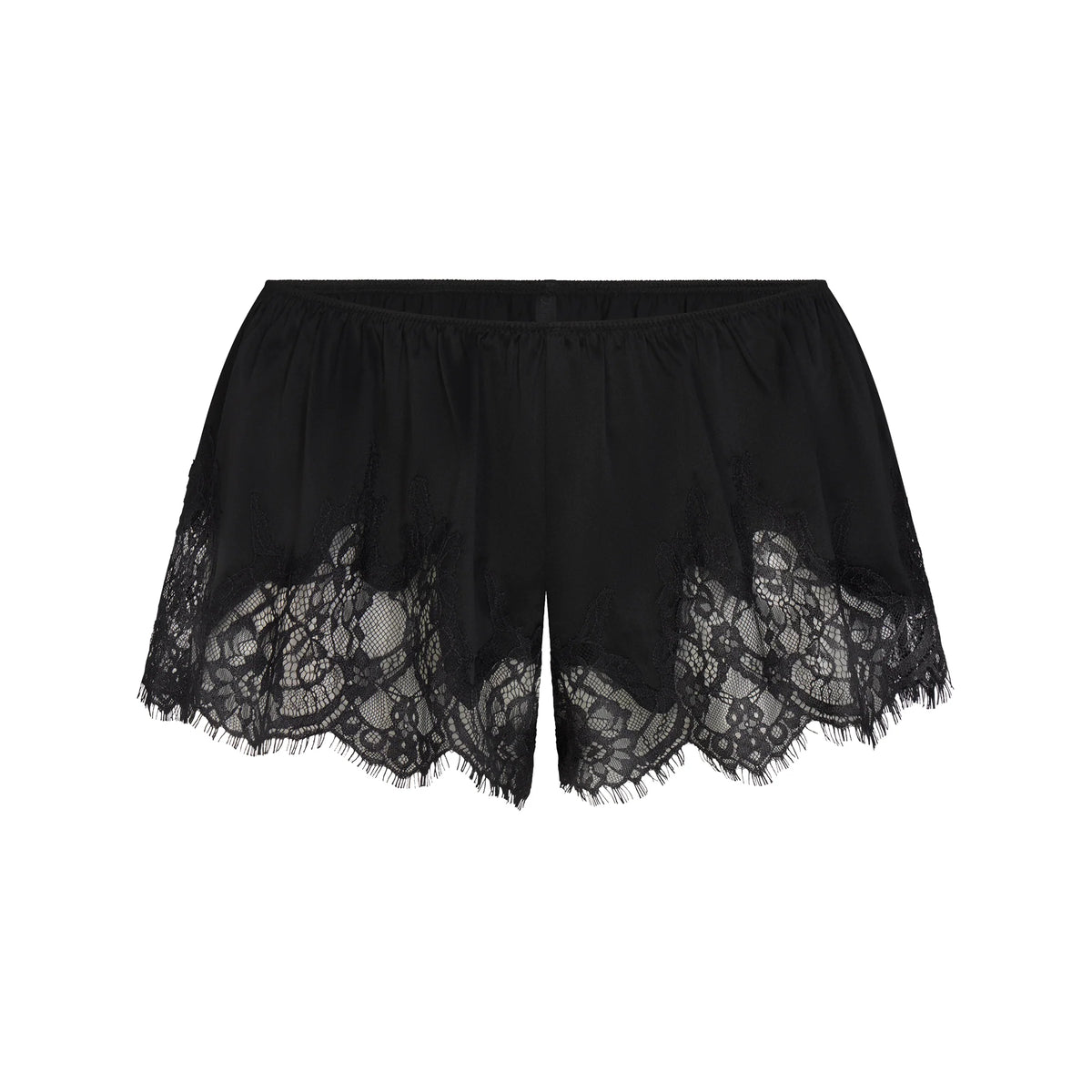 SILK LACE SHORT | ONYX