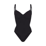 SEAMLESS SCULPT BRIEF BODYSUIT | ONYX